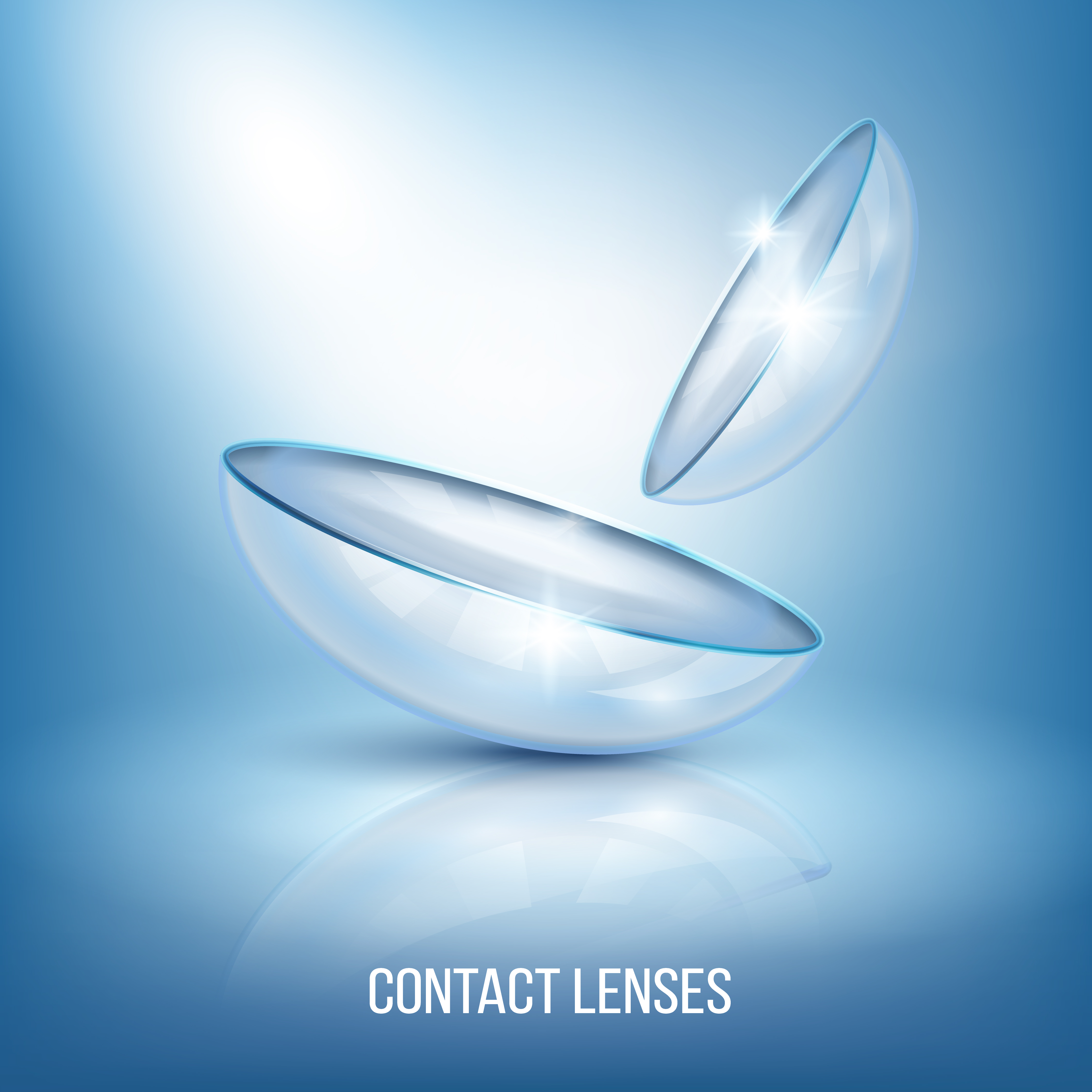 Professional contact lens fitting process
